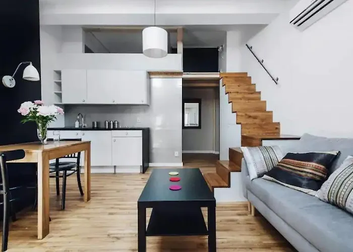 Apartment With Mezzanine - Radziwillowska 27